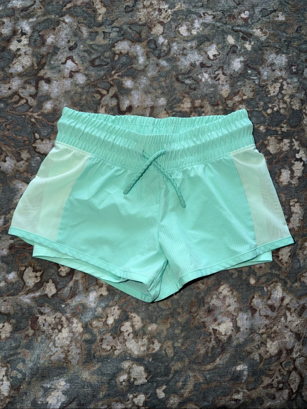 all in motion Mint Green Girls' Athletic Shorts with Elastic Waist